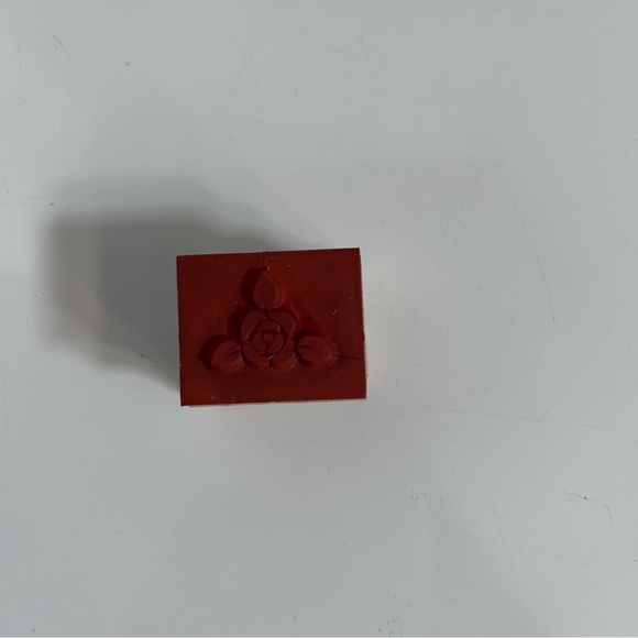 Stampin’ up! 2002 4 pc wood stamps - HEARTS & ROSES - Picture 10 of 10